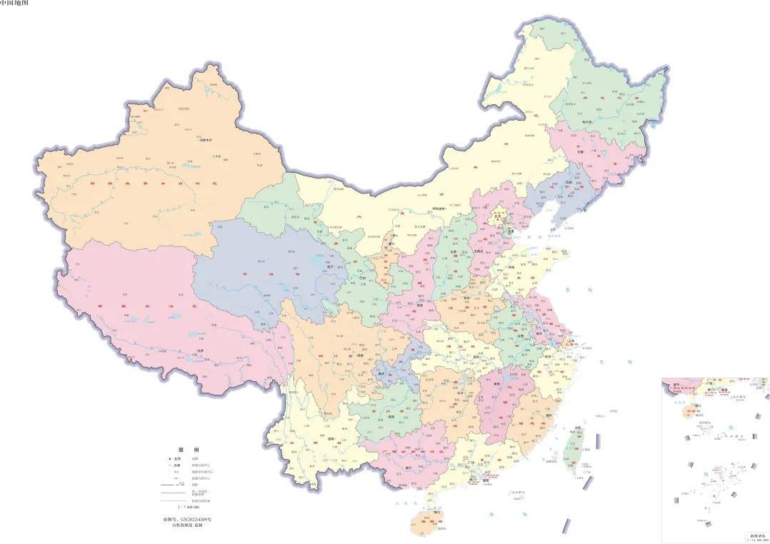 最新！中国地图，这样才规范-中国科技网 image